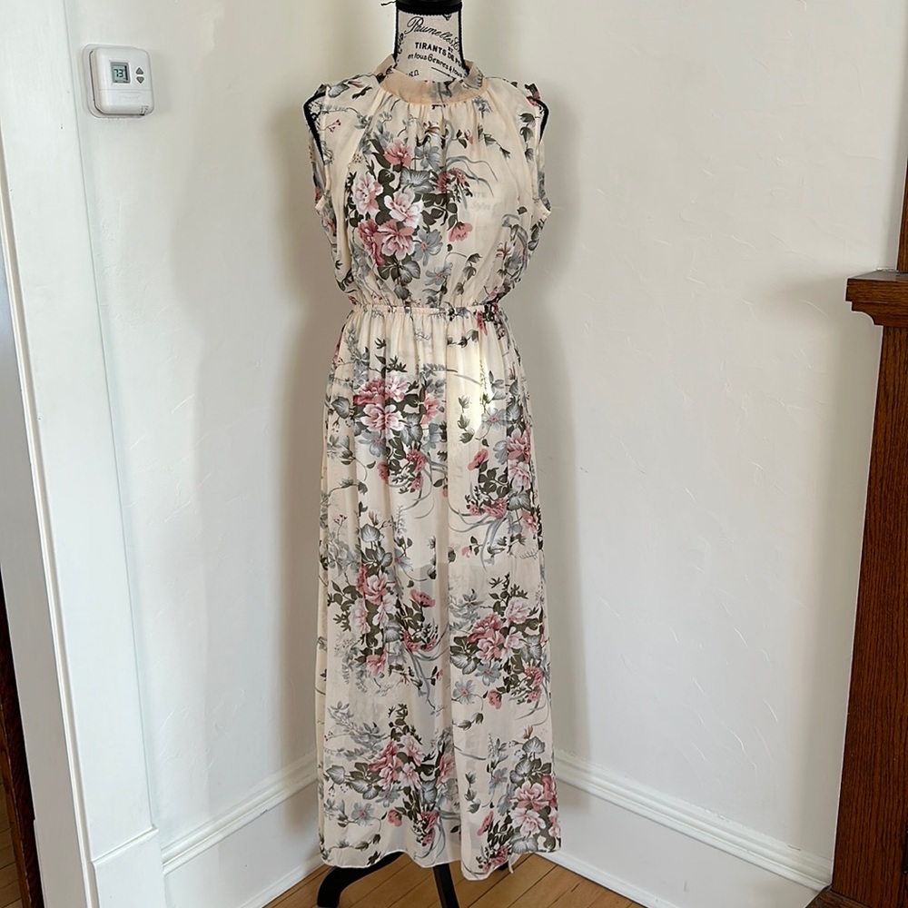 Msquared floral maxi
